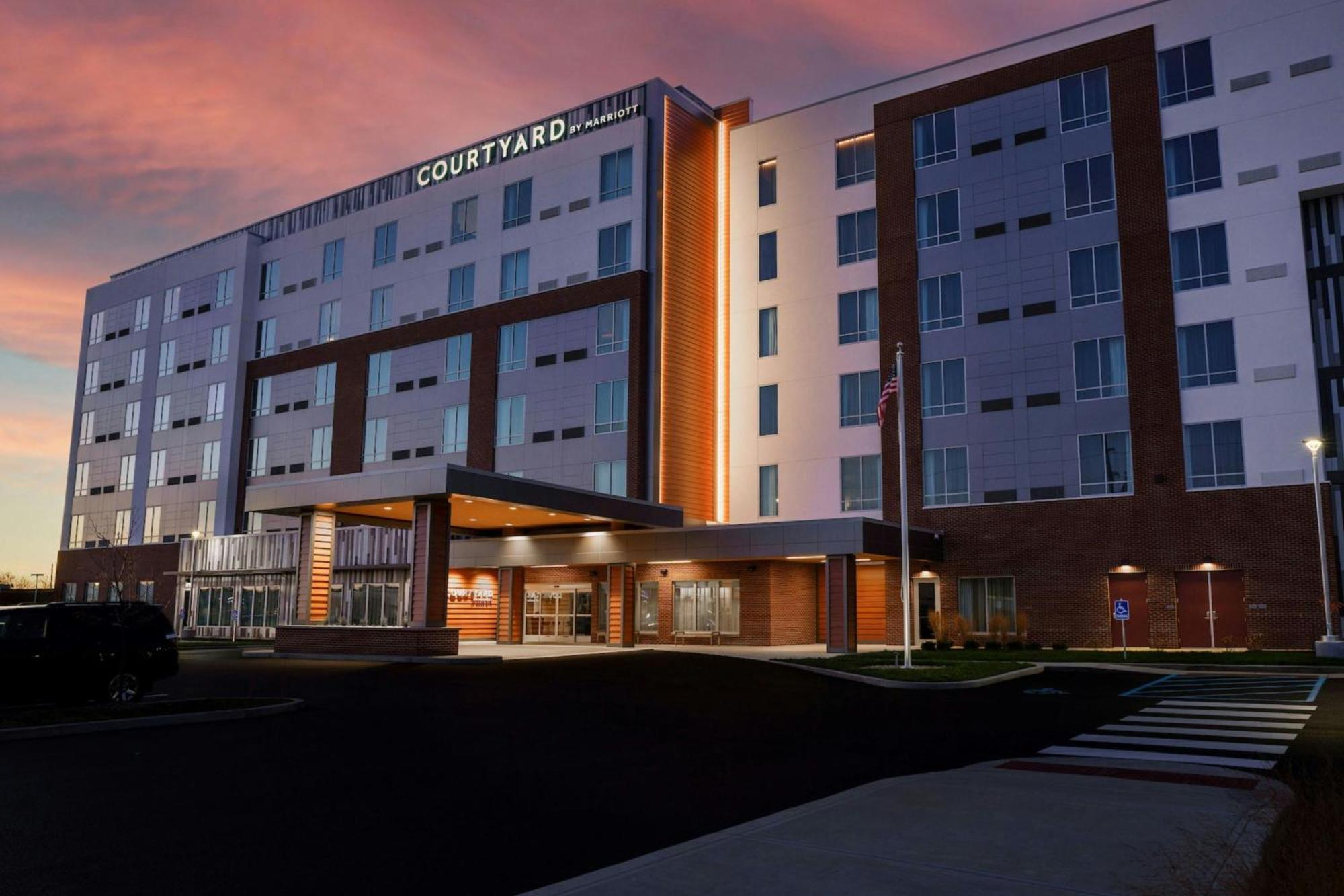 Courtyard By Marriott Indianapolis Fishers Exterior foto